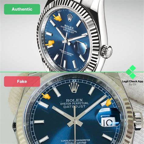 real rolex oyster perpetual datejust vs fake|authentic rolex datejust.